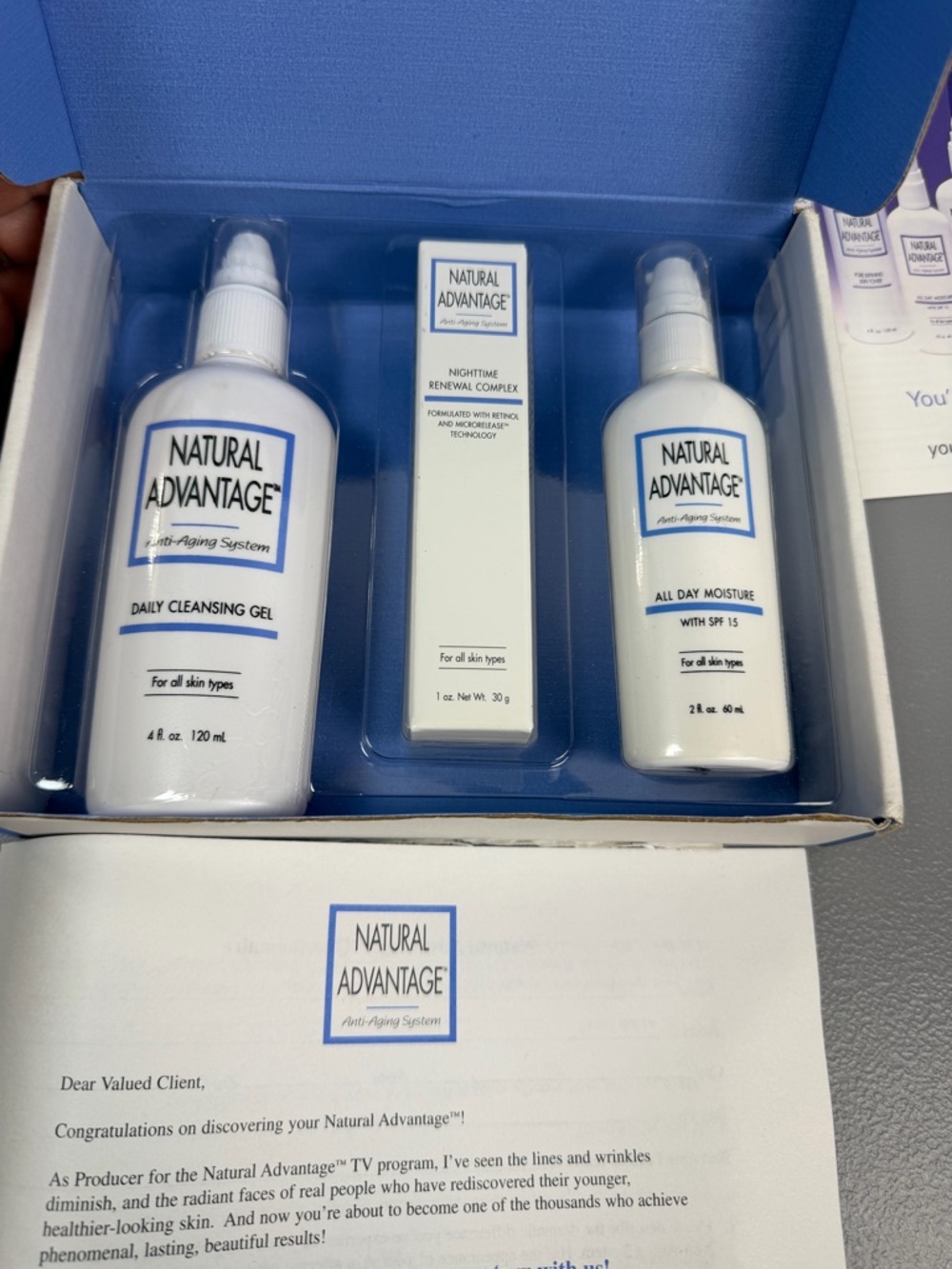 Jane Seymour Natural Advantage LOT INCLUDES THREE pieces New & Sealed